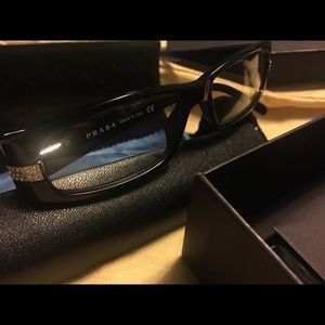 Black Prada Glasses Frames